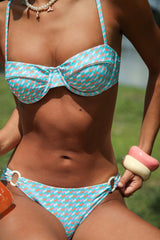 Calming Sage Geo Bikini Set