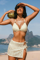 Souvenir White 3-Piece Bikini Set