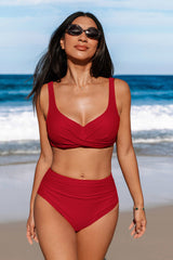Bold Muse Red Bikini Set