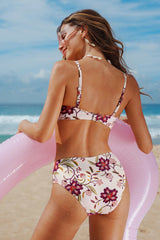 Delulu Floral Bikini Set