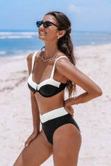 Day Made Colorblock Bikini Set